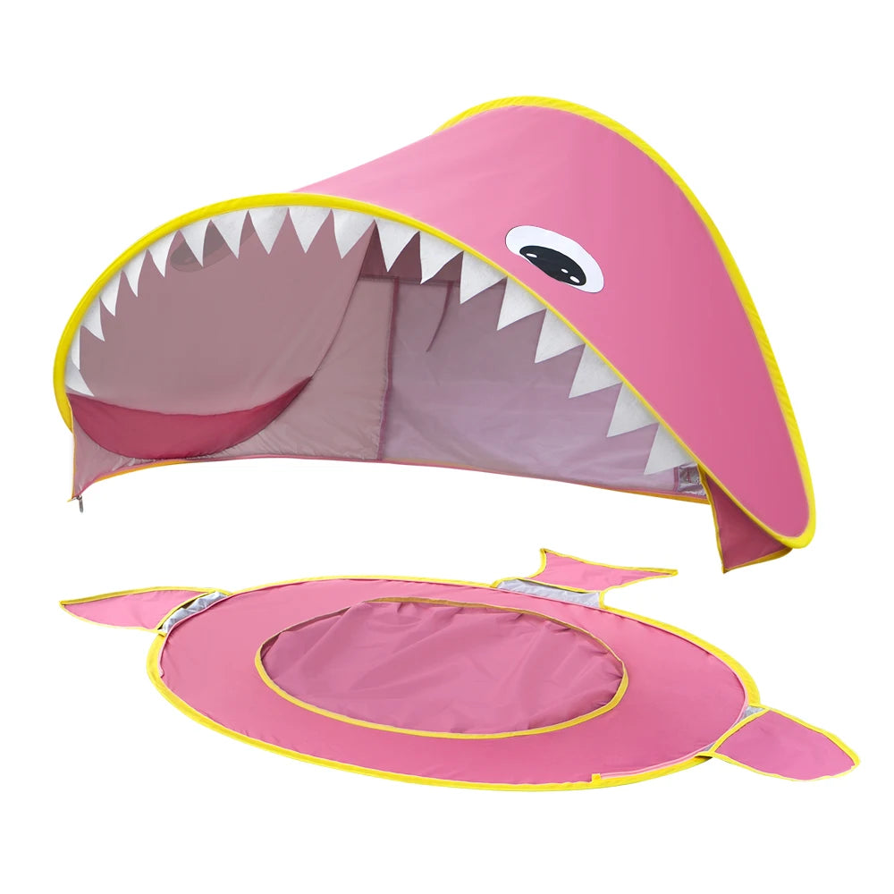 Pop-Up Baby Beach Tent with UV Protection & Built-In Mini Pool – Perfect Summer Shade