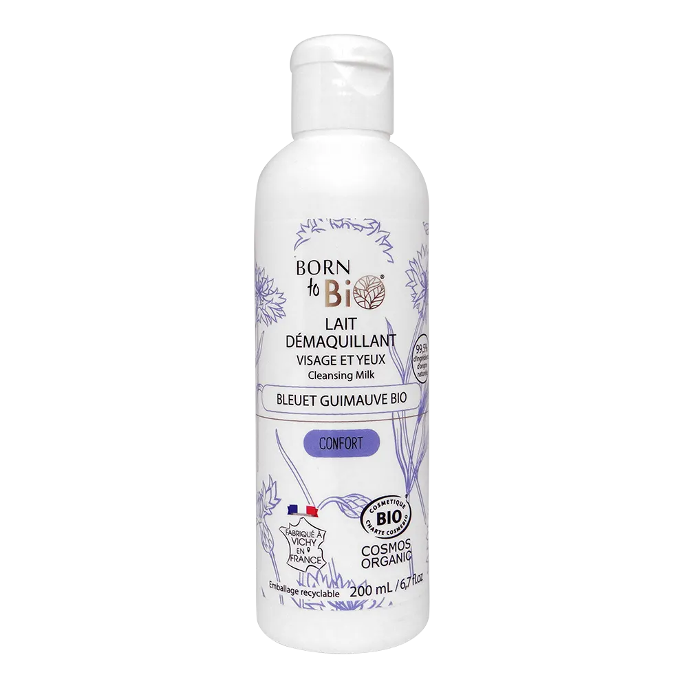 Lait Démaquillant Confort Bleuet - Certifié Bio-0
